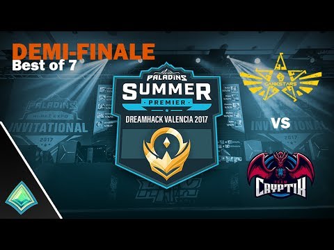 PALADINS FR - Dreamhack Valencia PC : Gankstars (EU) Vs Team CryptiK (NA) en bo7