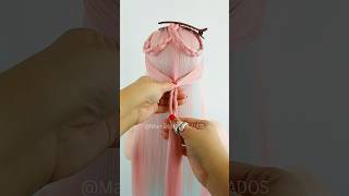 Easy hairstyle for girls 🎀 #braids #beauty #hair #viral #hairstyles
