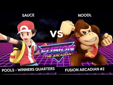 Fusion Arcadian #2 - Sauce (Pokemon Trainer) vs Noodl (Donkey Kong) - Pools - Winners Quarters