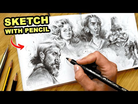 5 TIPS to Improve Your Pencil Sketches!