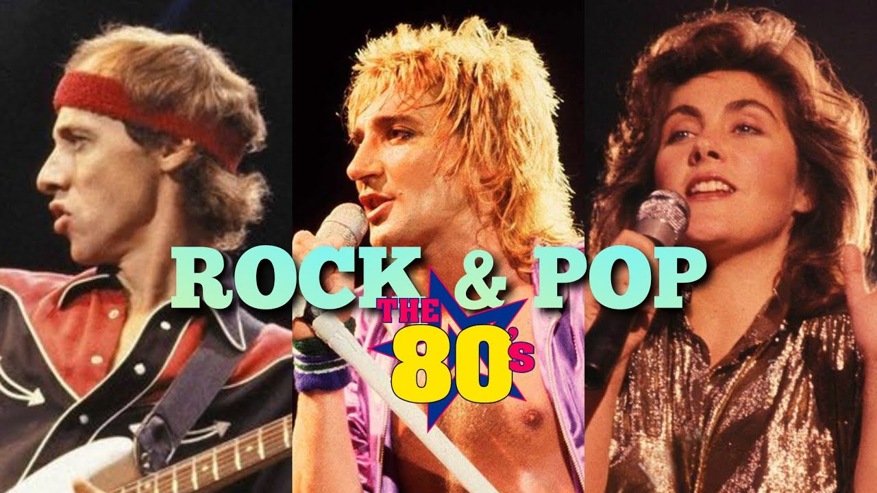 ⭐Best of Pop & Rock 80s⭐(Billy Idol, Toto, A-ha, Stevie Wonder, Dire Straits, Men At Work