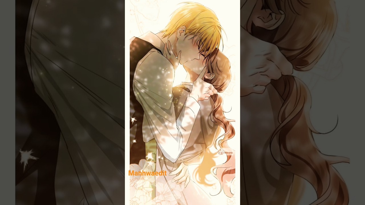 ✨ Such cute couple #manhwaedit #romantic #kiss #ytshorts #couple #webtoon