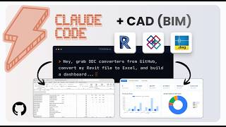 Claude Code + Revit/DWG/IFC: AI Agent Builds Quantity Takeoff and Dashboards From One Sentence