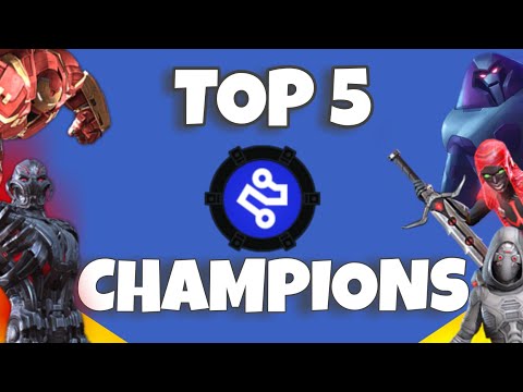 Top 5 mcoc | top 5 tech champions | mcoc