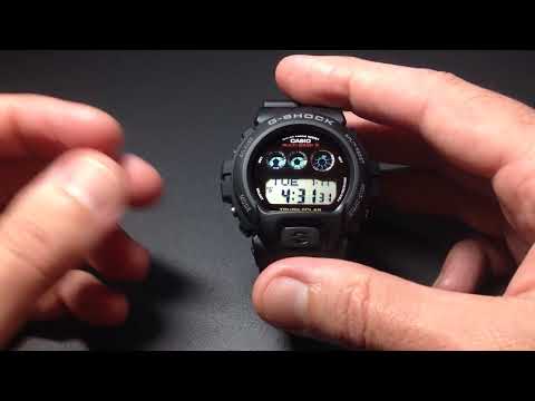 Casio G-Shock (GW-6900-1CF) | Auto EL (Wrist Tilt Back Light)