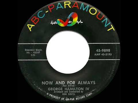 1958 HITS ARCHIVE: Now And For Always - George Hamilton IV