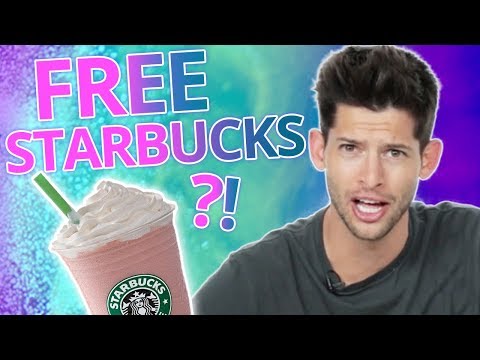 HOW TO GET FREE STARBUCKS | Starbucks Hacks