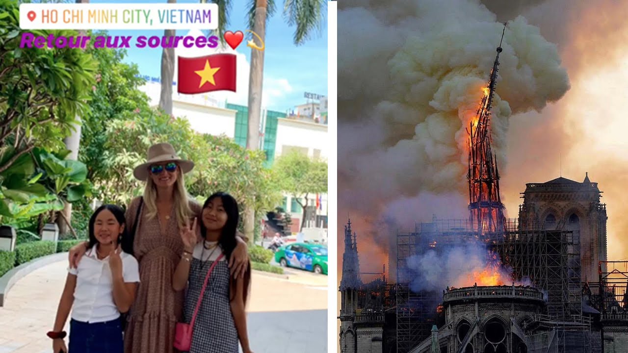 Notre-Dame - Laeticia Hallyday choquée : "Ces images brisent le coeur en deux"