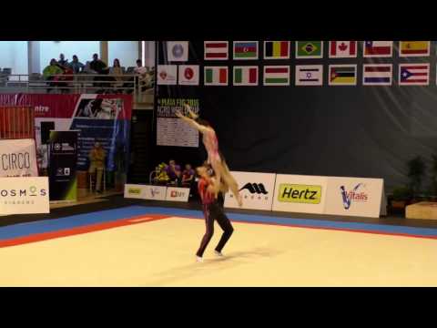 Maia Acro WorldCup 2016   157   PnA   SEN   MxP   GER    Dyn   BRUEHMANN & REIN