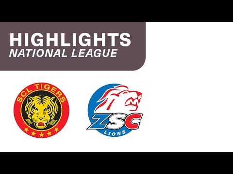 SCL Tigers vs. ZSC Lions 1:6 - Highlights National League