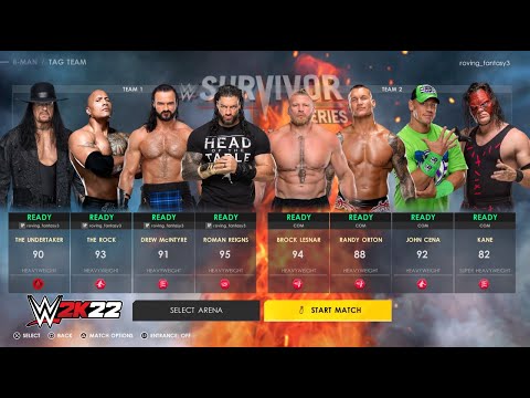 WWE 2K22 LIVE Stream - WWE 2K22