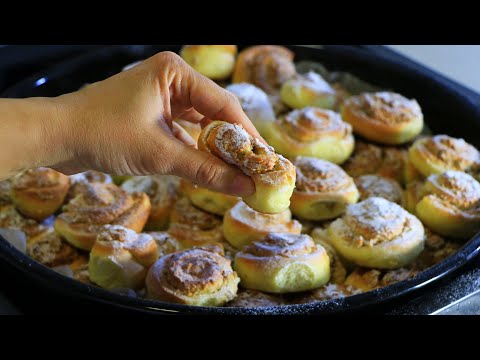 Pužići sa orasima kao pena su.Pune tepsije za celu porodicu!Testo može i za štrudle,buhtle,kiflice.