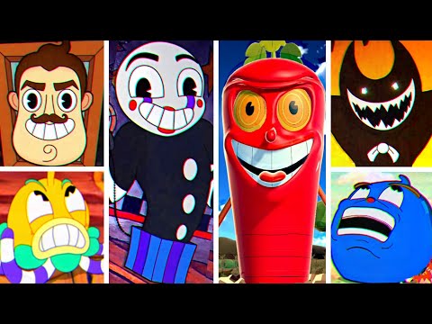 All Cuphead Fan Made Bosses (Full Gameplay)