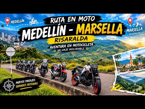“¡NOS FUIMOS DE RUTA! 🏍️ Medellín → Marsella | Día de Sol inolvidable”