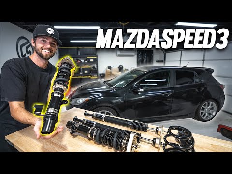 BC Racing Coilover Install [Mazdaspeed3]