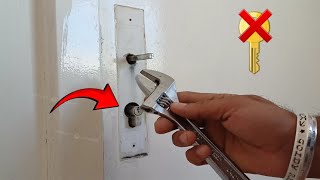 How To Open  Door Lock without  key 🔑