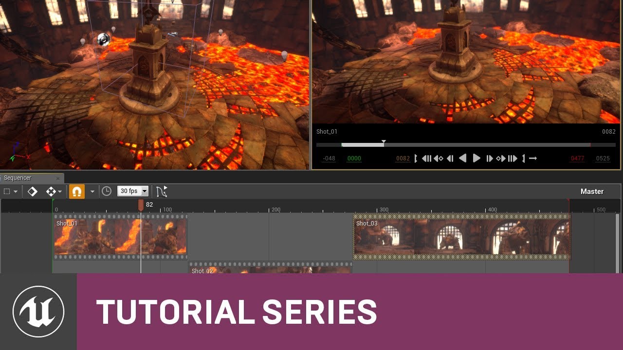 Cinematics with Sequencer: Sequencer Editor Intro | 03 | v4.12 Tutorial Series | Unreal Engine