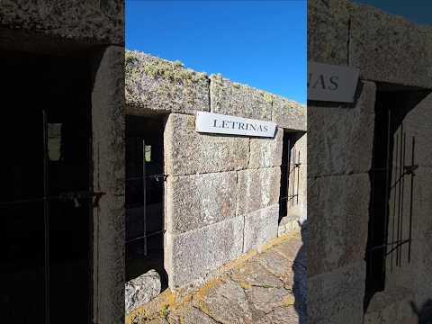 Banheiro usado na guerra, Fortaleza de Santa Teresa #uruguay