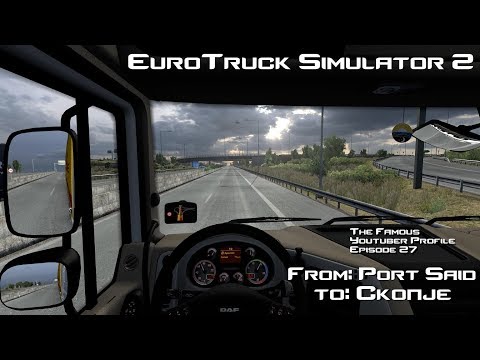 EUROTRUCK SIMULATOR 2 Famous Youtuber Profile Episode 27  ProMods 2.43