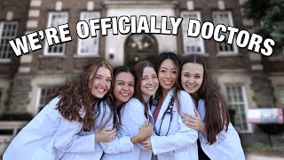 I NEVER HAVE TO WRITE A VET SCHOOL EXAM AGAIN + we celebrate being doctors 🩺