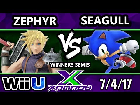 S@X 209 - Zephyr (Cloud) Vs. InC | Seagull (Sonic) - SSB4 Winners Semis - Smash 4 - Smash for Wii U.
