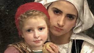 Breton Brother and Sister (#60) - An Artscore by Stuart Meyer Based on   Bouguereau's Painting