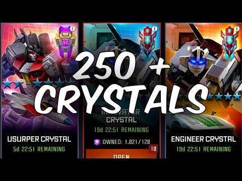 EPIC 250 + Crystal Opening - NEW 4 Star Bot - Transformers: Forged To Fight