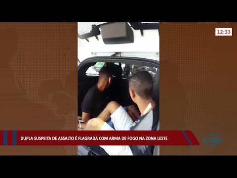 Dupla suspeita de assalto na capital é presa 07 05 2021