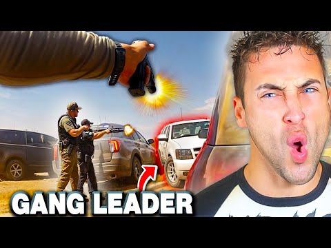 Cops Surround Gang Member