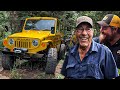 I Surprise Ed W His Restored Golden Nugget LJ20 Stuck 40 Years In The Mountains