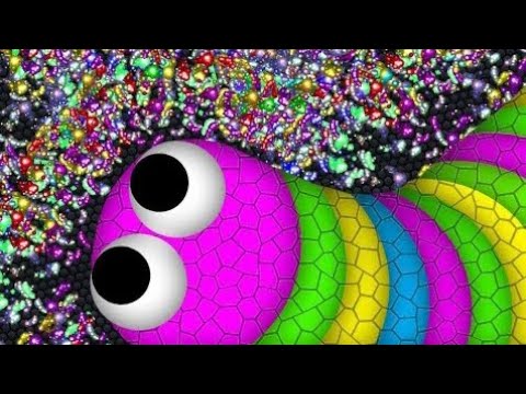 Slither.io 001 Tiny Troll Snake vs Giant Snakes Epic Slitherio Gameplay