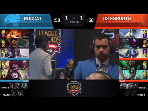ROC vs G2 Highlights Game 3 | EU LCS SUMMER 2017 | Roccat vs G2 Esports