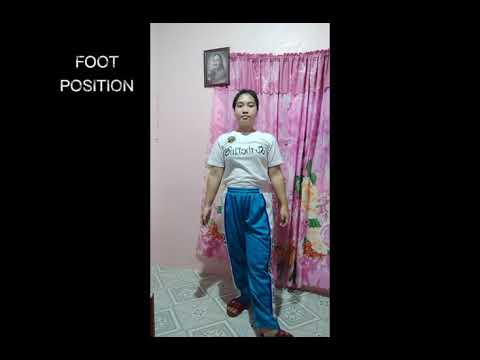 PHED 103 DANCES- (Arms and Foot Position)