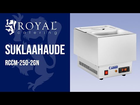 video - Kakkoslaatu Suklaahaude - 2 x 1/4 GN