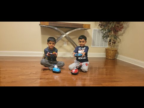 Sharper Image Road Rage RC Speed Bumper Cars, Mini Remote Controlled Ejector Vehicles