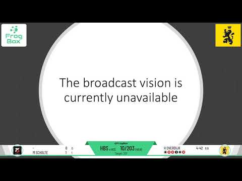 KNCB - Topklasse Play Off - Qualifying Final - HCC v HBS