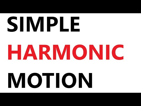 A-Level-Physik: Einfache harmonische Bewegung