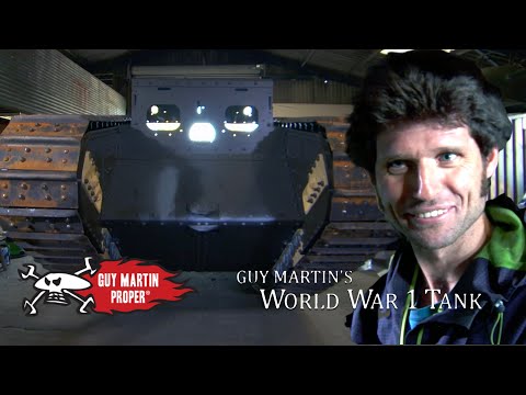 Guy Drives his WW1 Tank for the first time | Guy Martin Proper
