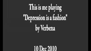 Verbena Depression is a fashion cover