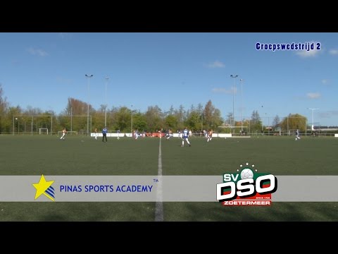 Pinas Sports Academy - Groepswedstrijd 3 DSO E-top toernooi Westlandia 3-5-16