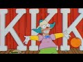 KKK Krusty Komedy Klassic Scene Krusty Is Pelted With Veg The Simpsons Scene
