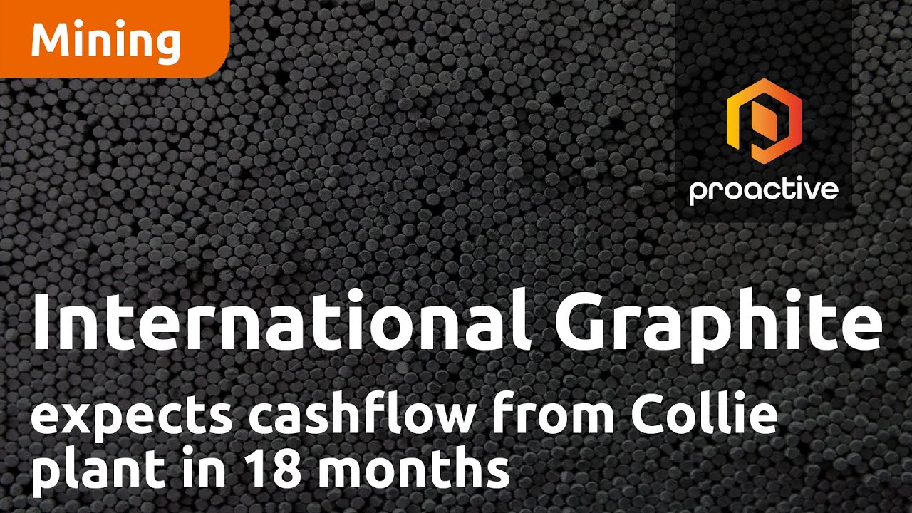 International Graphite expects cashflow from Collie plant in 18 months