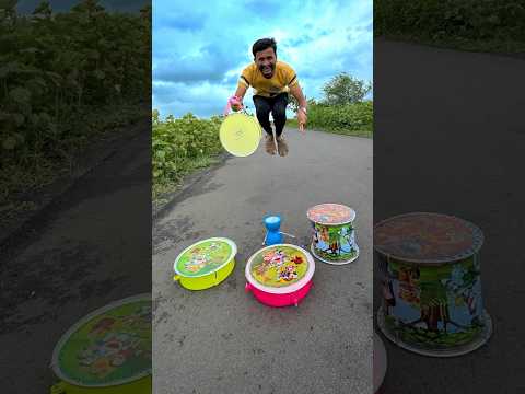 5 school band drums with sticks unboxing steel 20 inch