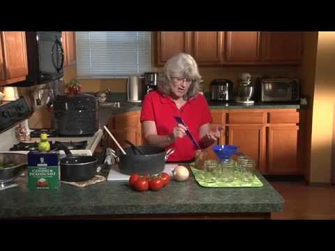 Water Bath Canning Of Salsa