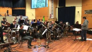 MO Big Band rehearsal Oliver Nelson project