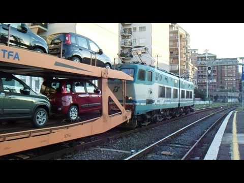 E655.418 sul MRI 48646 Acerra - Domo II, in partenza da Roma Tuscolana