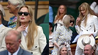 Nicole Kidman, Anna Wintour light up royal box at Wimbledon