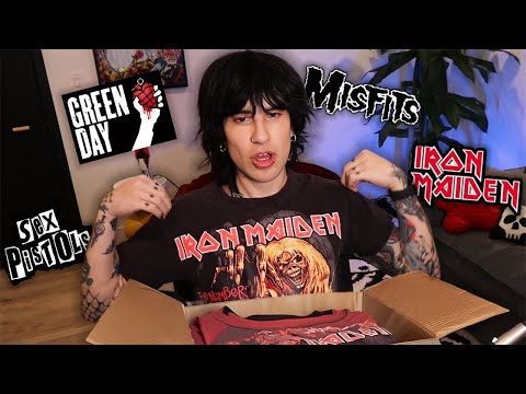 Opening a Band Tee Mystery Box!