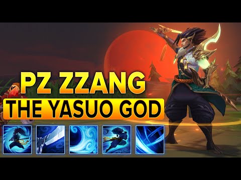 The Yasuo God with 4 Accounts Challenger - Pz ZZang Yasuo Montage 2023 | The Legends