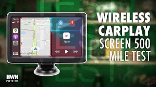 Testing a $30 Wireless CarPlay Screen for 500 Miles
